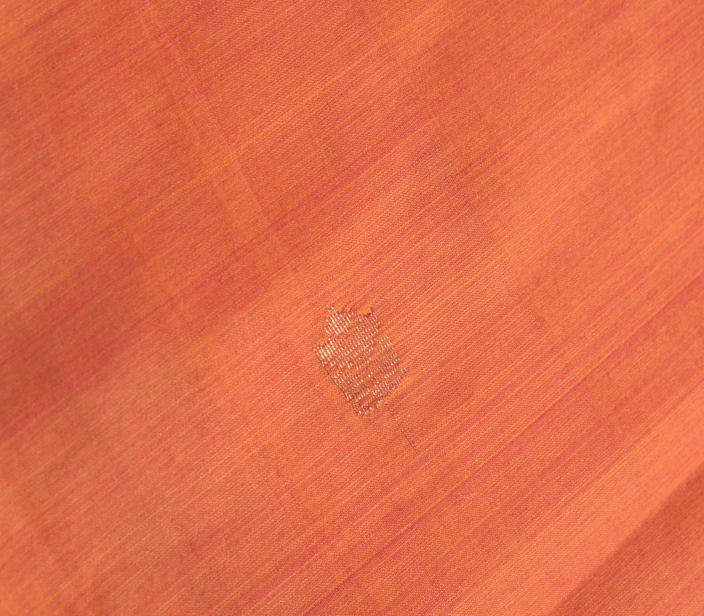 Sushila Vintage Dual Tone Sari Remnant Scrap MultiPurpose Pure Silk Craft Fabric
