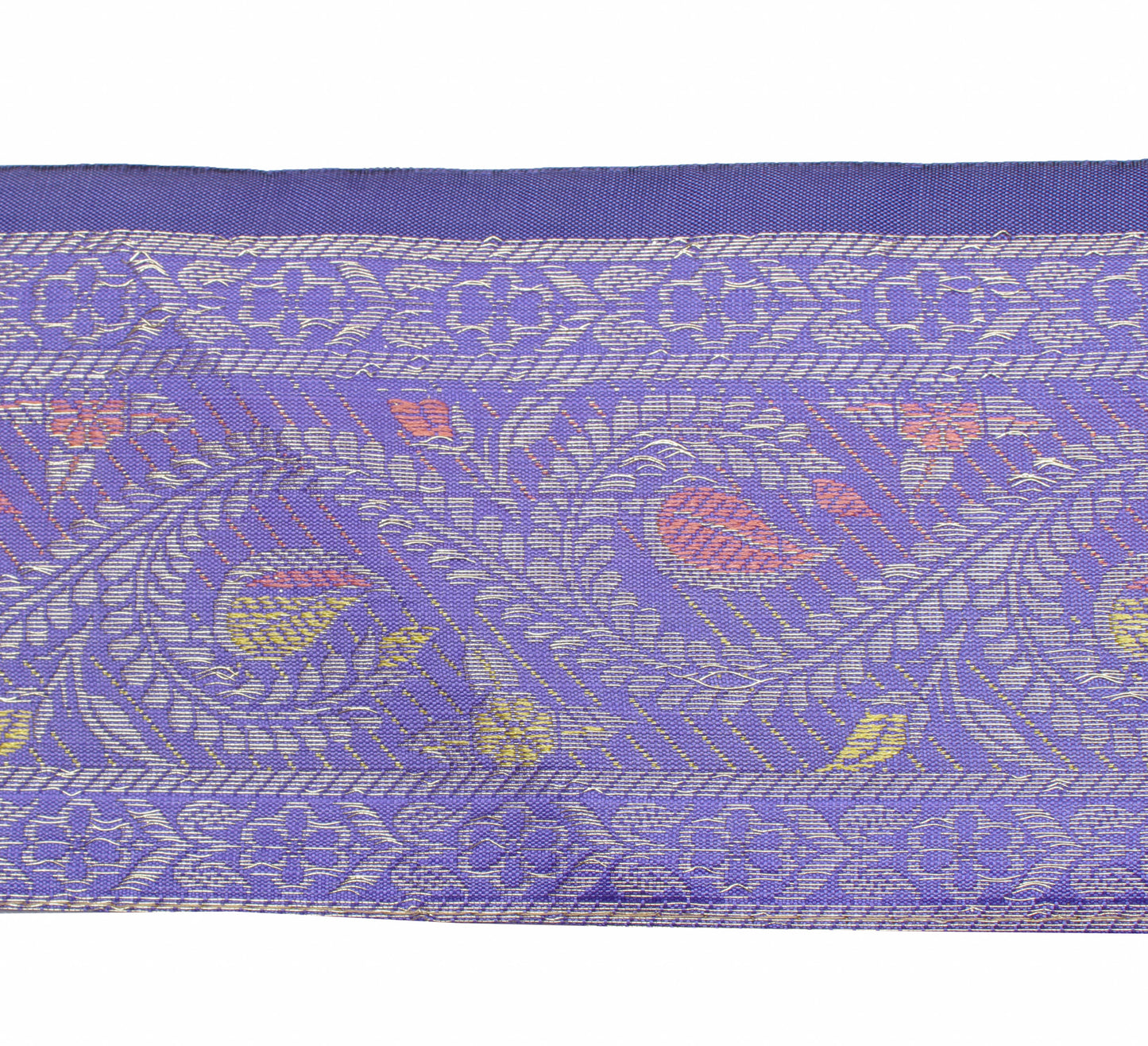 Sushila Vintage 3 Yard Sari Border Craft Trim Sewing Ribbon Lace Edge Blue