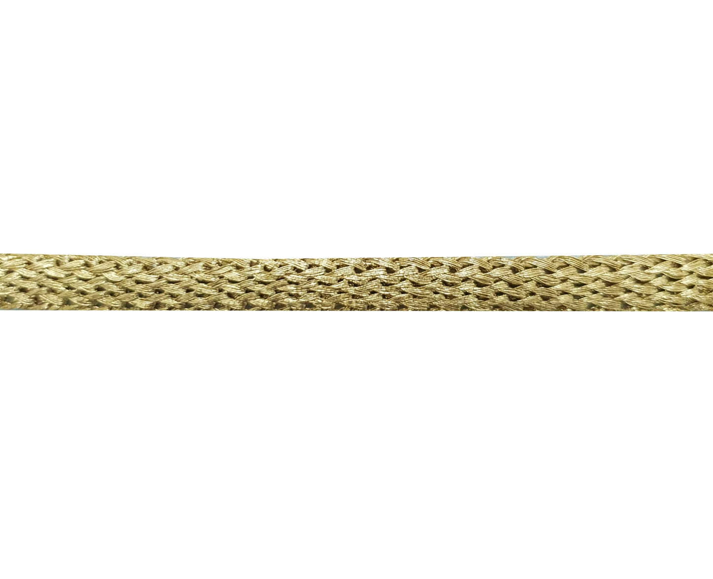 Sushila Vintage 5 Yard Gold Sari Border Craft Trim Sewing Ribbon Lace Flat Edge