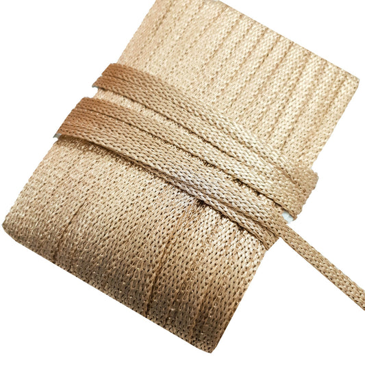 Sushila Vintage Golden Sari Border Craft Trim Sewing Ribbon Lace Edge 5 Yard