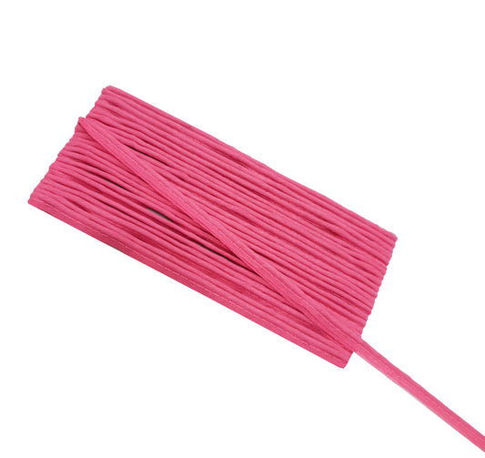 Sushila Vintage Pink Cord Piping 15 Yard Sari Border Craft Trim Sewing Lace Edge
