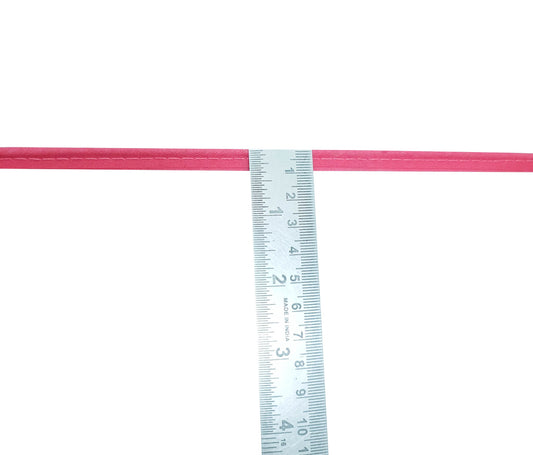 Sushila Vintage Pink Cord Piping 15 Yard Sari Border Craft Trim Sewing Lace Edge