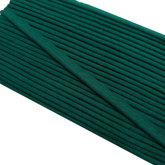 Sushila Vintage Dark Green Cord Piping 15 YD Border Craft Trim Sewing Lace Edge