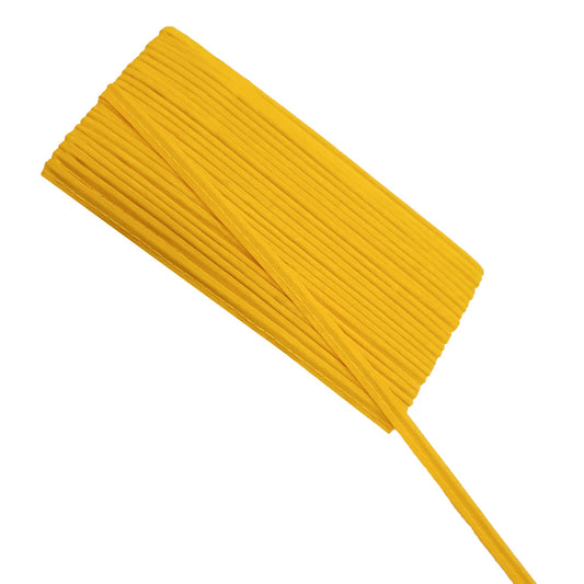 Sushila Vintage Yellow Cord Piping 15 Yard Border Craft Trim Sewing Lace Edge