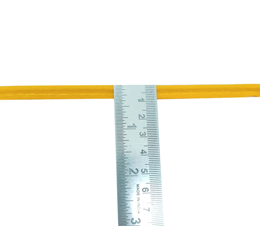 Sushila Vintage Yellow Cord Piping 15 Yard Border Craft Trim Sewing Lace Edge