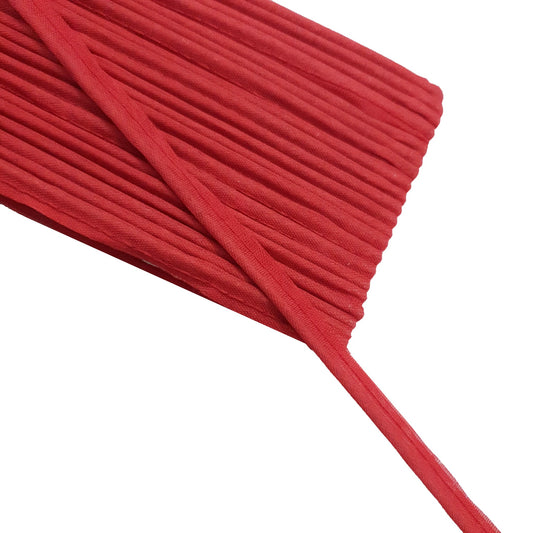 Sushila Vintage Red Cord Piping 15 Yard Sari Border Craft Trim Sewing Lace Edge