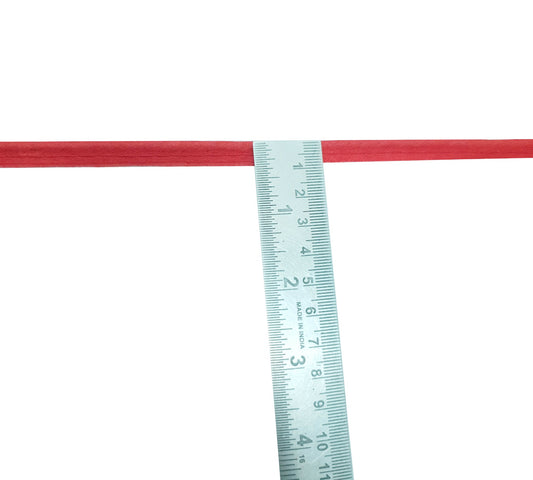 Sushila Vintage Red Cord Piping 15 Yard Sari Border Craft Trim Sewing Lace Edge