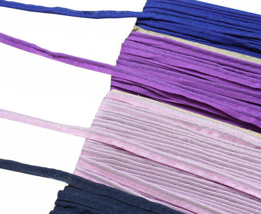 Sushila Vtg Cord Piping 5 Yard Sari Border Craft Trim Sewing Ribbon Lace Edge