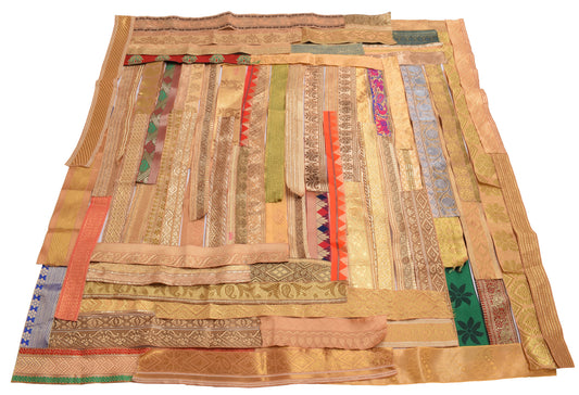 Sushila Vintage Sari Border Assorted Lot of 73 Pc Remnant Trim Craft Sewing Lace