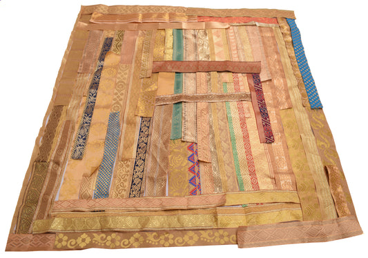Sushila Vintage Sari Border Assorted Lot of 64 Pc Remnant Trim Craft Sewing Lace
