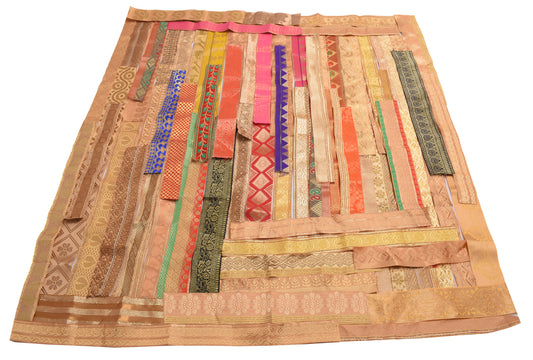 Sushila Vintage Sari Border Assorted Lot of 72 Pc Remnant Trim Craft Sewing Lace