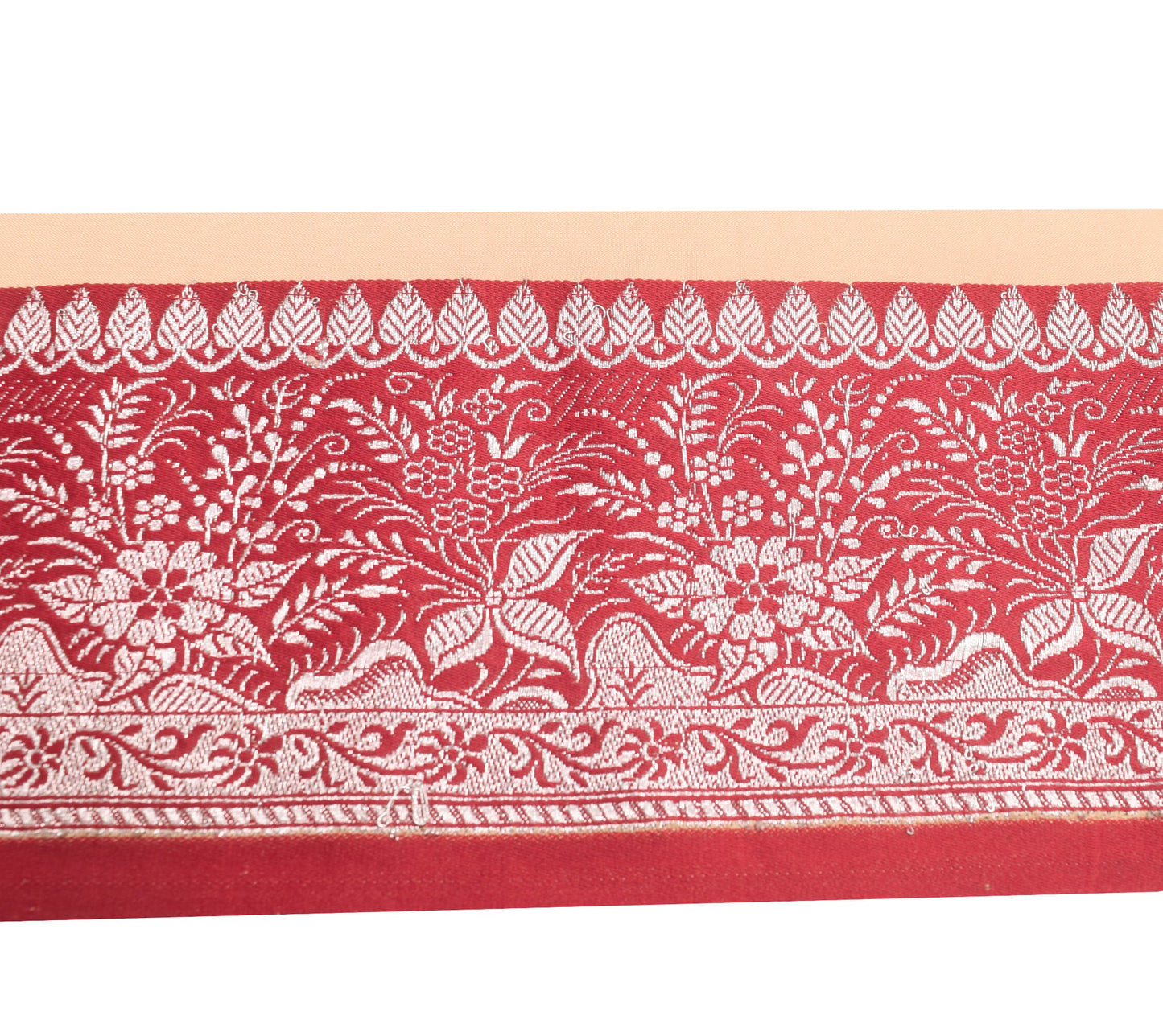 Sushila Vintage Banarasi Saree Border Zari Brocade Satin Craft Sewing Trim Lace