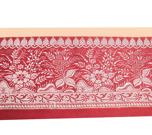 Sushila Vintage Banarasi Saree Border Zari Brocade Satin Craft Sewing Trim Lace