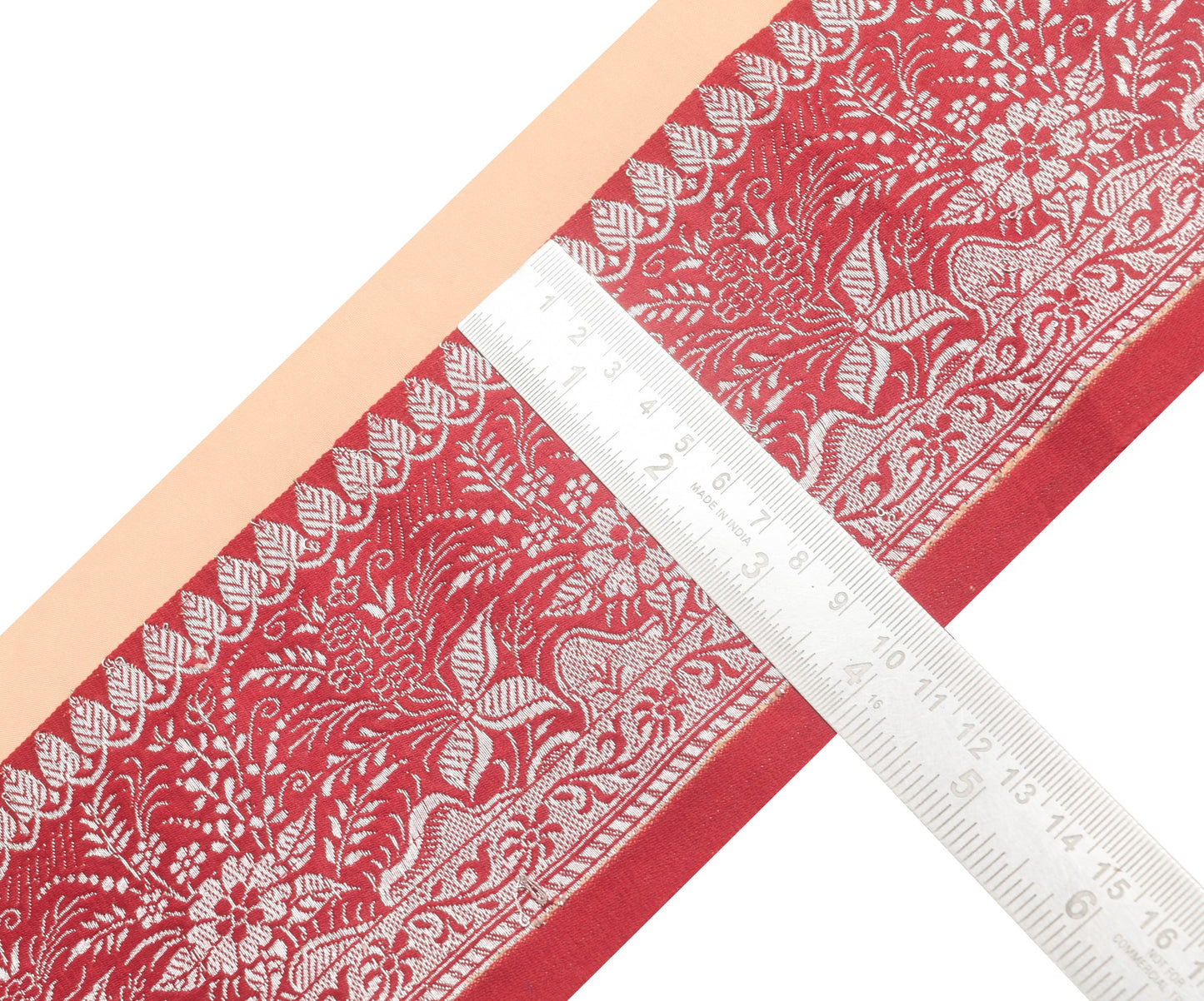 Sushila Vintage Banarasi Saree Border Zari Brocade Satin Craft Sewing Trim Lace