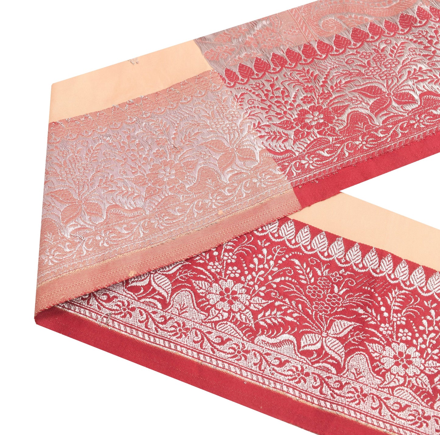 Sushila Vintage Banarasi Saree Border Zari Brocade Satin Craft Sewing Trim Lace