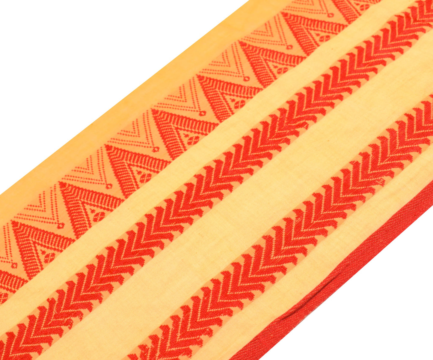 Sushila Vintage Cotton Saree Border Indian Craft Sewing Trim Woven Cotton Ribbon