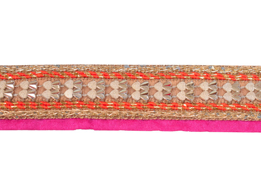 Sushila Vintage Patch Work Saree Border Indian Craft Sewing Trim Lace Edges