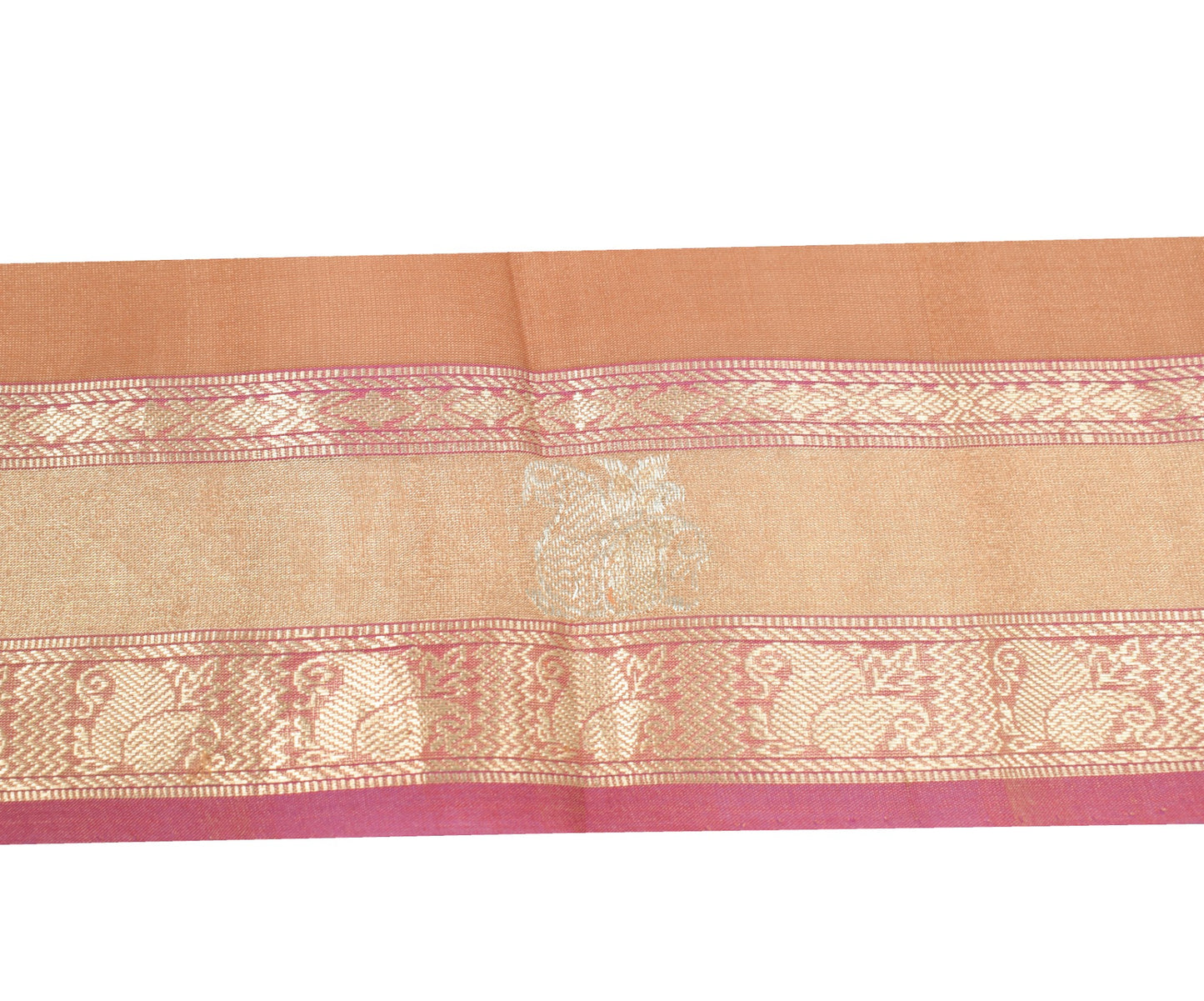 Sushila Vintage Golden Woven Saree Border Indian Craft Sewing Trim Lace Ribbon