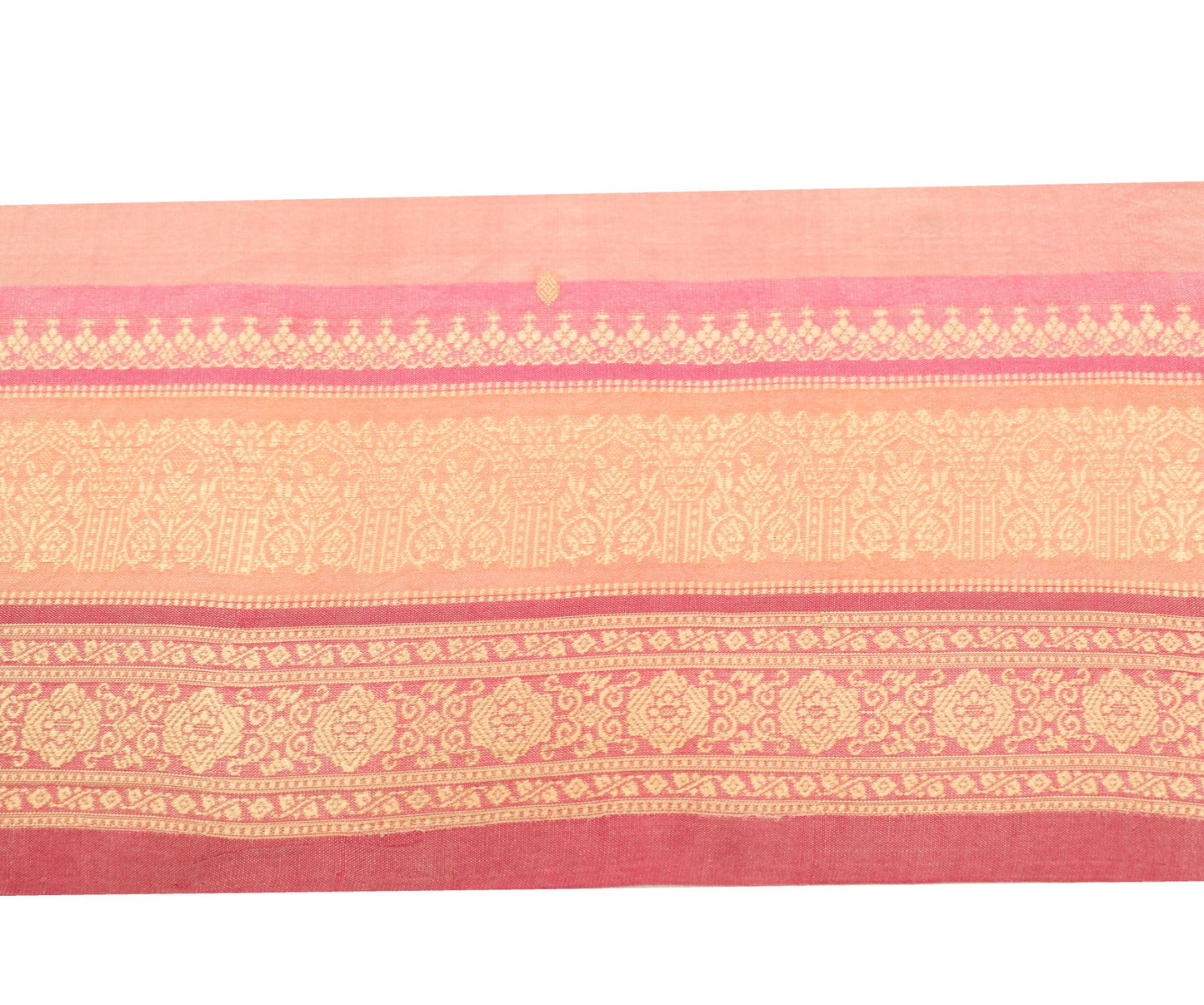 Sushila Vintage Woven Saree Border 100% Pure Silk Craft Sewing Trim Lace Ribbon