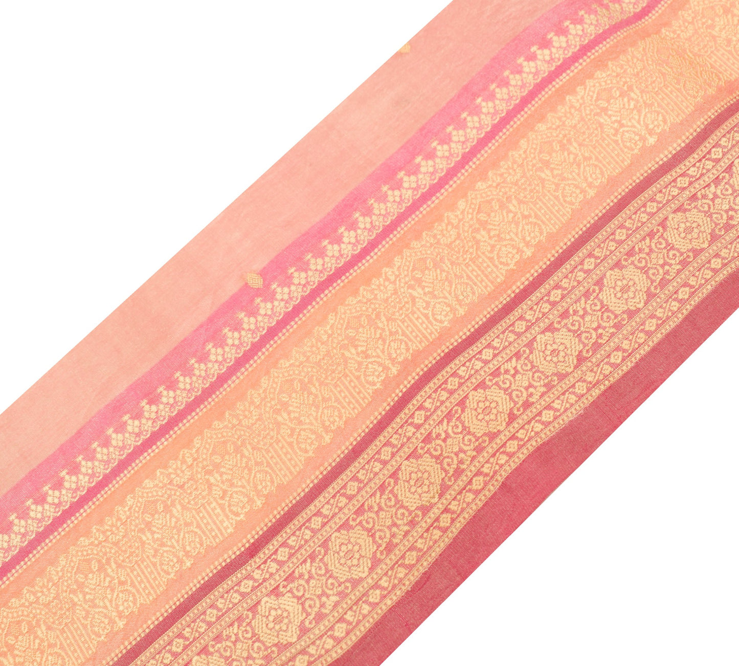 Sushila Vintage Woven Saree Border 100% Pure Silk Craft Sewing Trim Lace Ribbon