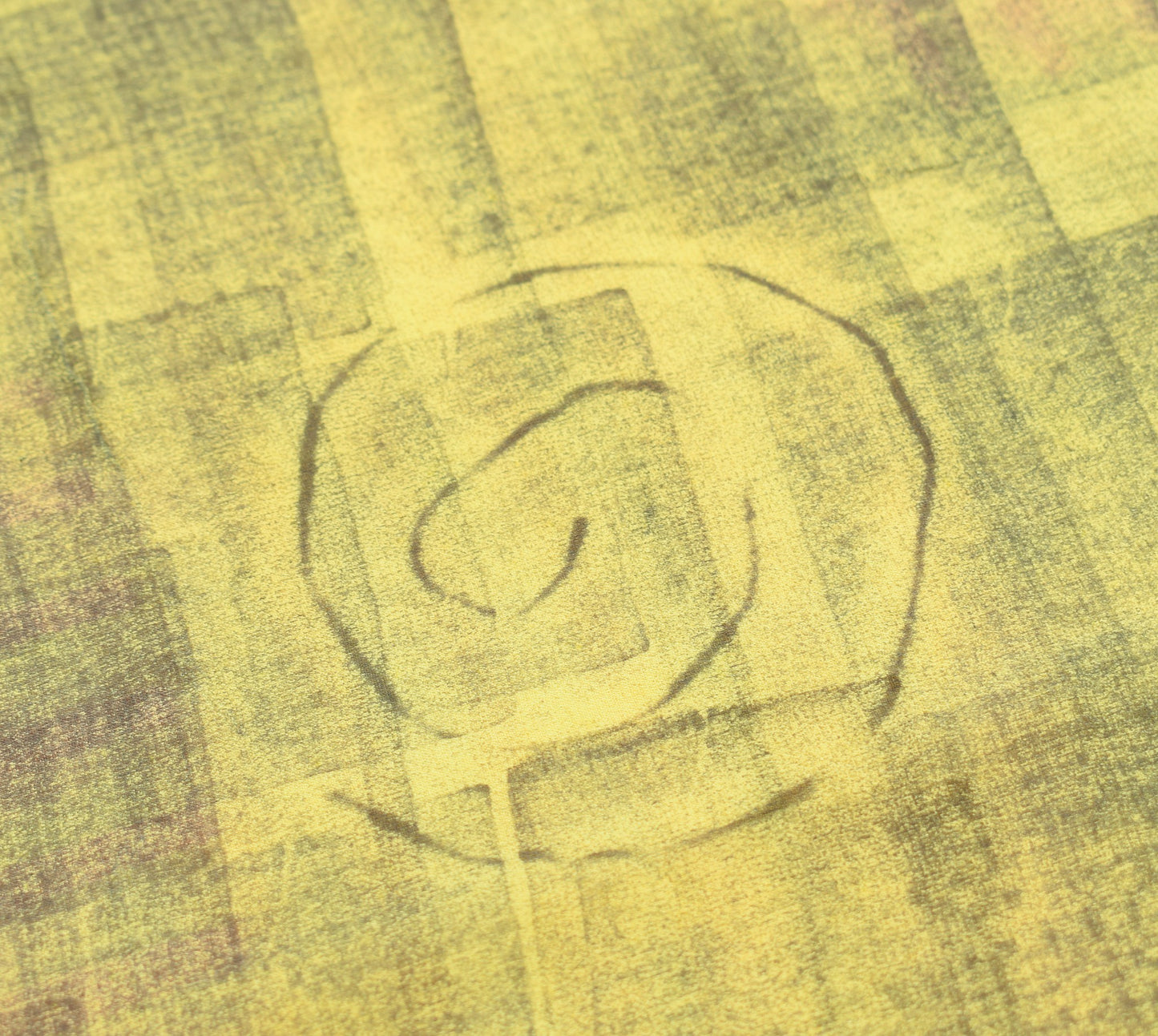 Sushila Vintage Yellow Saree 100% Pure Georgette Silk Printed Sari Craft Fabric