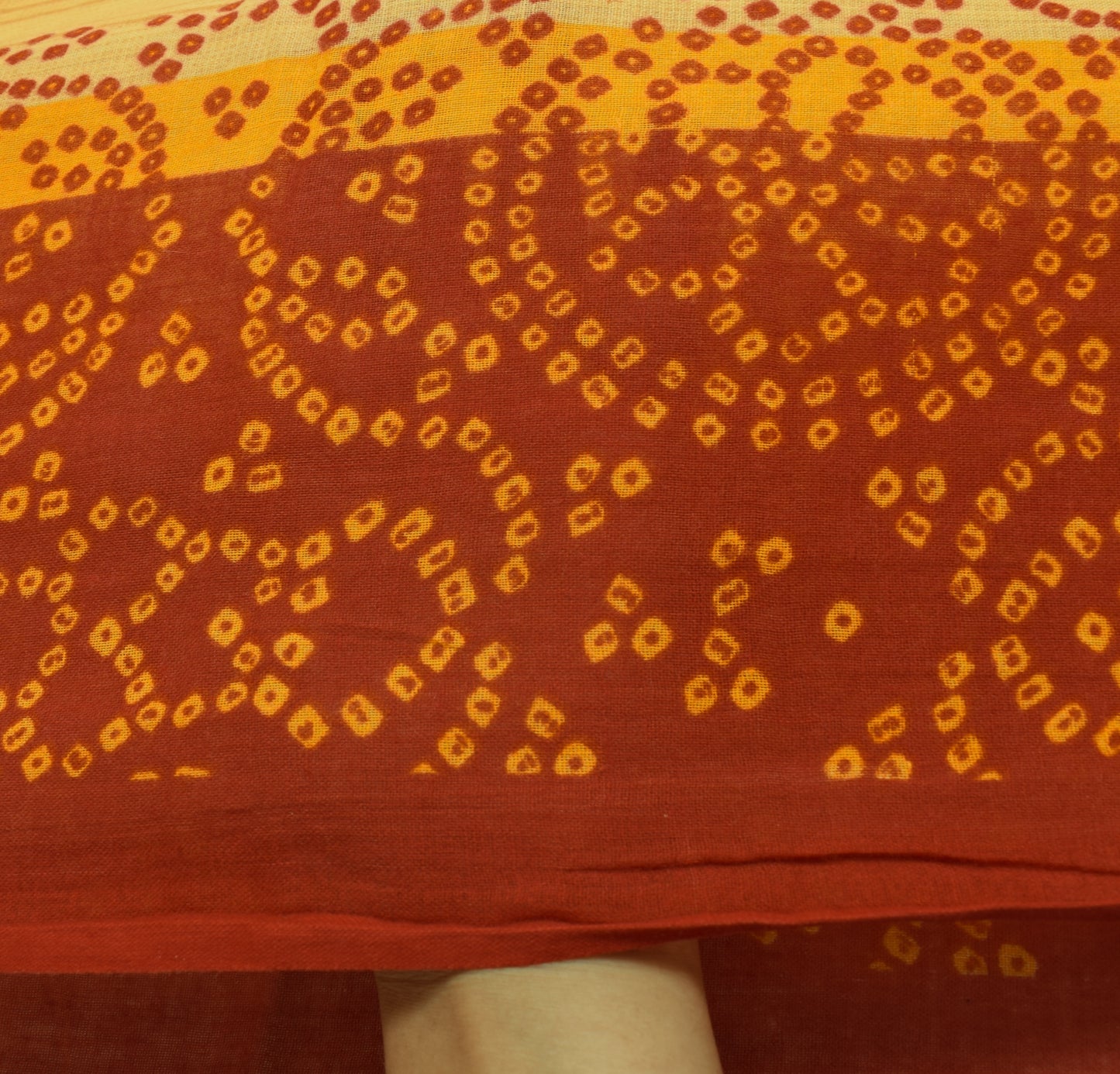 Sushila Vintage Indian Saree 100% Pure Cotton Printed Floral Soft Craft Fabric