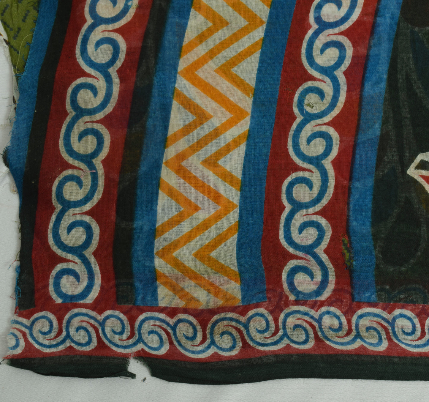 Sushila Vintage Green Saree 100% Pure Cotton Printed Soft Floral Craft Fabric
