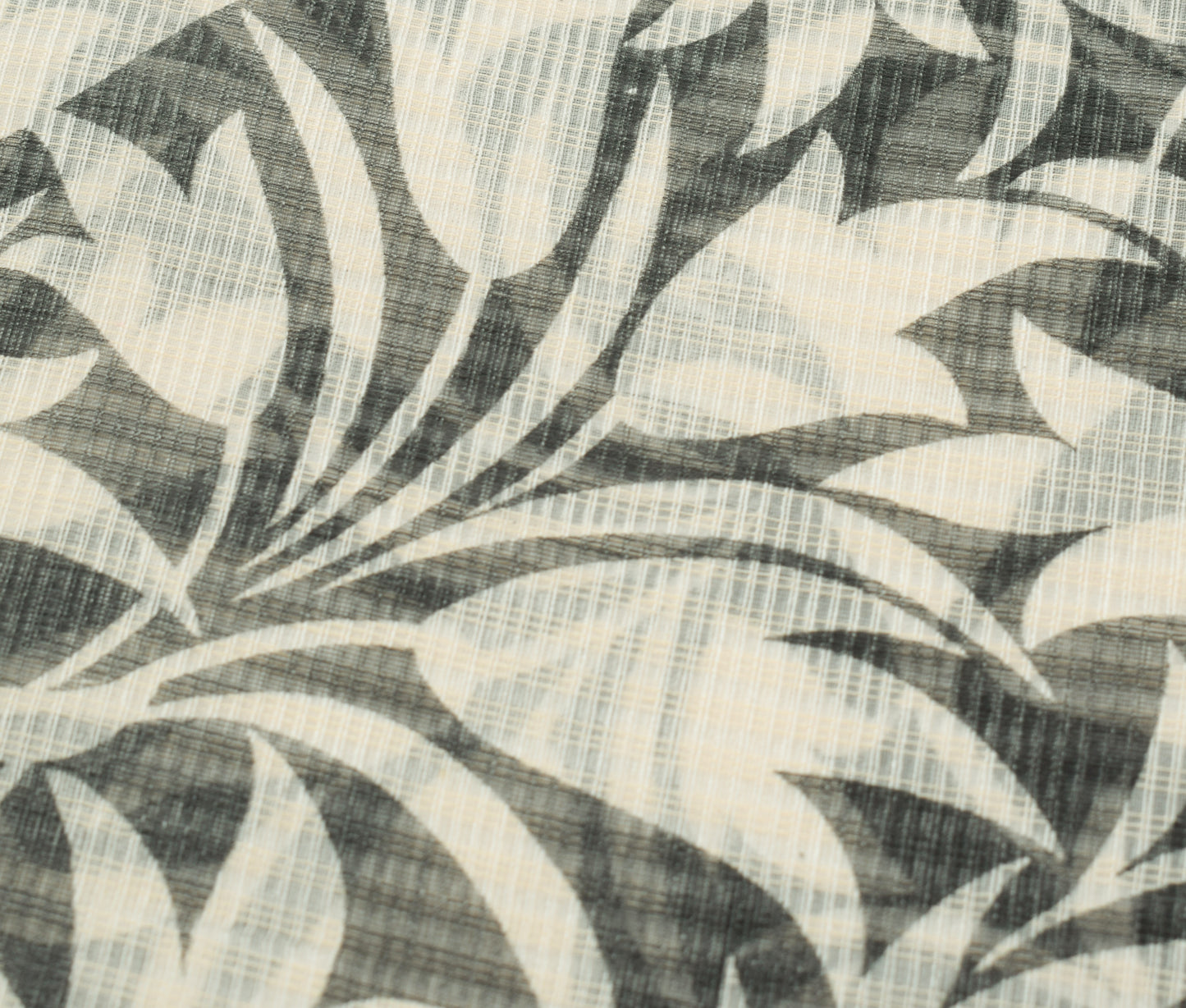 Sushila Vintage Black Indian Saree 100% Pure Cotton Printed Floral Craft Fabric