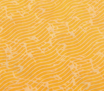 Sushila Vintage Yellow Saree Pure Cotton Kalamkari Printed Peacock Soft Fabric