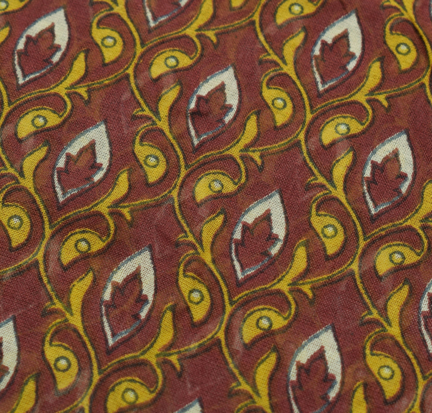 Sushila Vintage Maroon Daily Wear Saree  Pure Cotton Printed Soft Craft Fabric