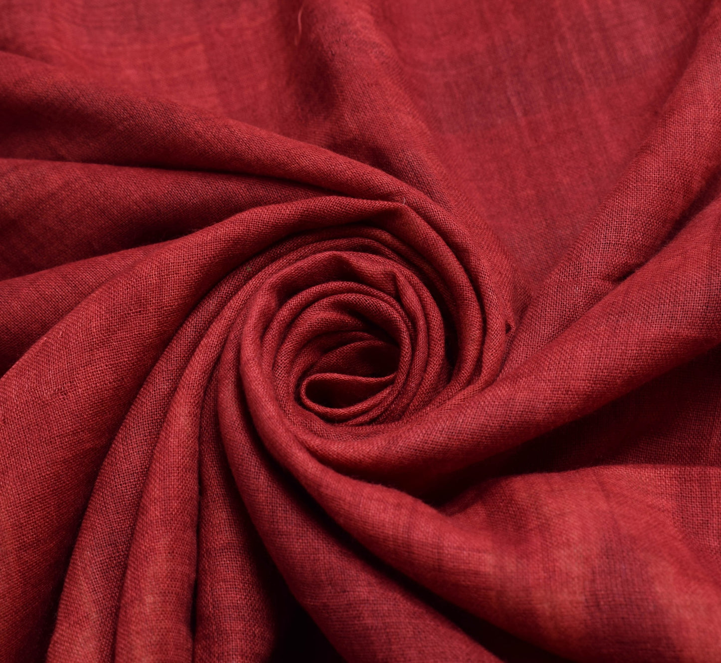 Sushila Vintage Maroon Saree 100% Pure Cotton Printed Soft Craft Indian  Fabric