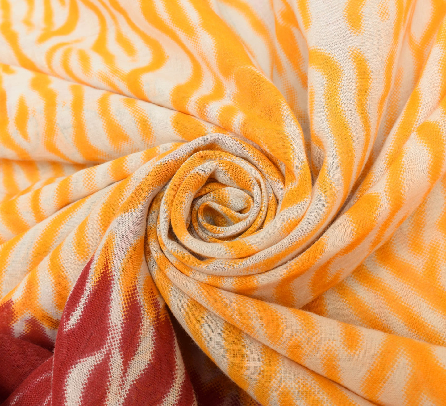 Sushila Vintage White Daily Wear Saree 100% Pure Cotton Printed Craft Fabric