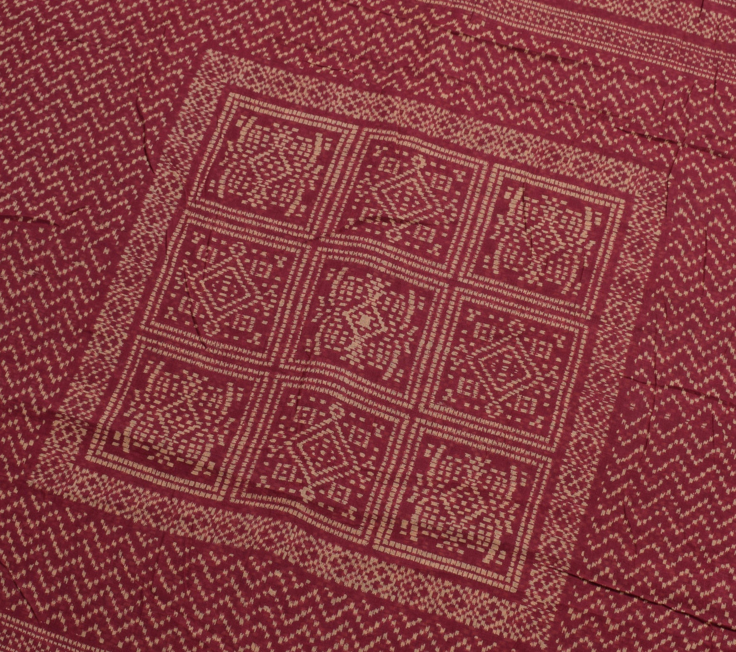 Sushila Vintage Black Saree 100% Pure Cotton Printed Daily Wear Craft Fabric