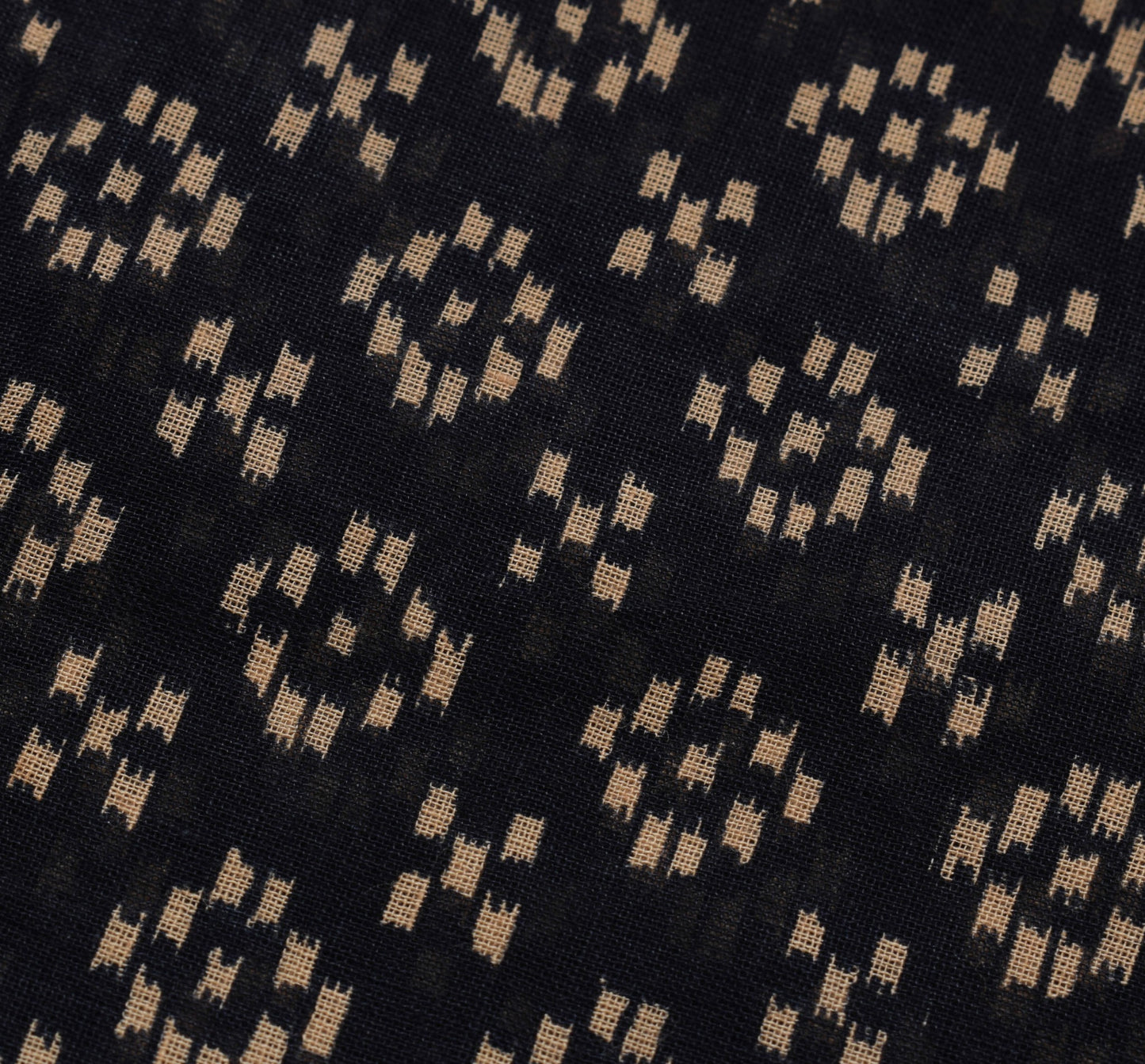 Sushila Vintage Black Saree 100% Pure Cotton Printed Daily Wear Craft Fabric