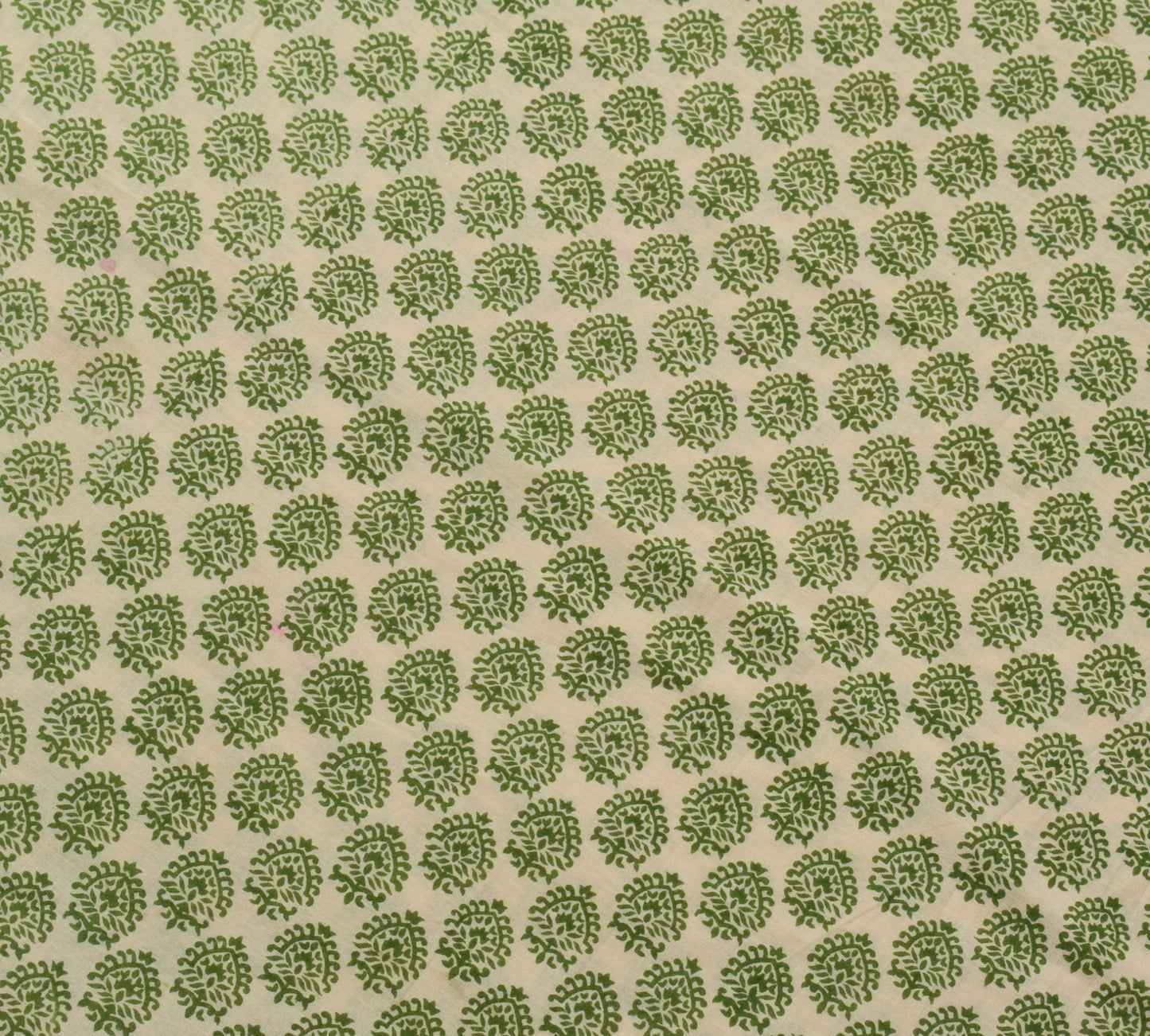 Sushila Vintage Cream Saree 100% Pure Cotton Printed Soft Craft Floral Fabric