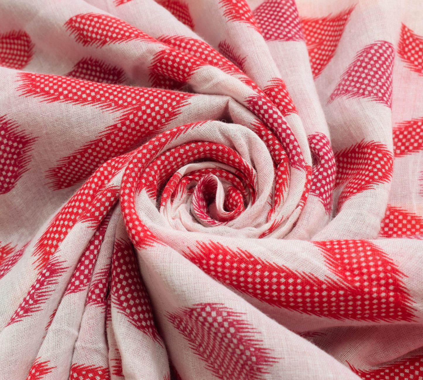 Sushila Vintage White Indian Saree 100% Pure Cotton Printed Soft Craft Fabric