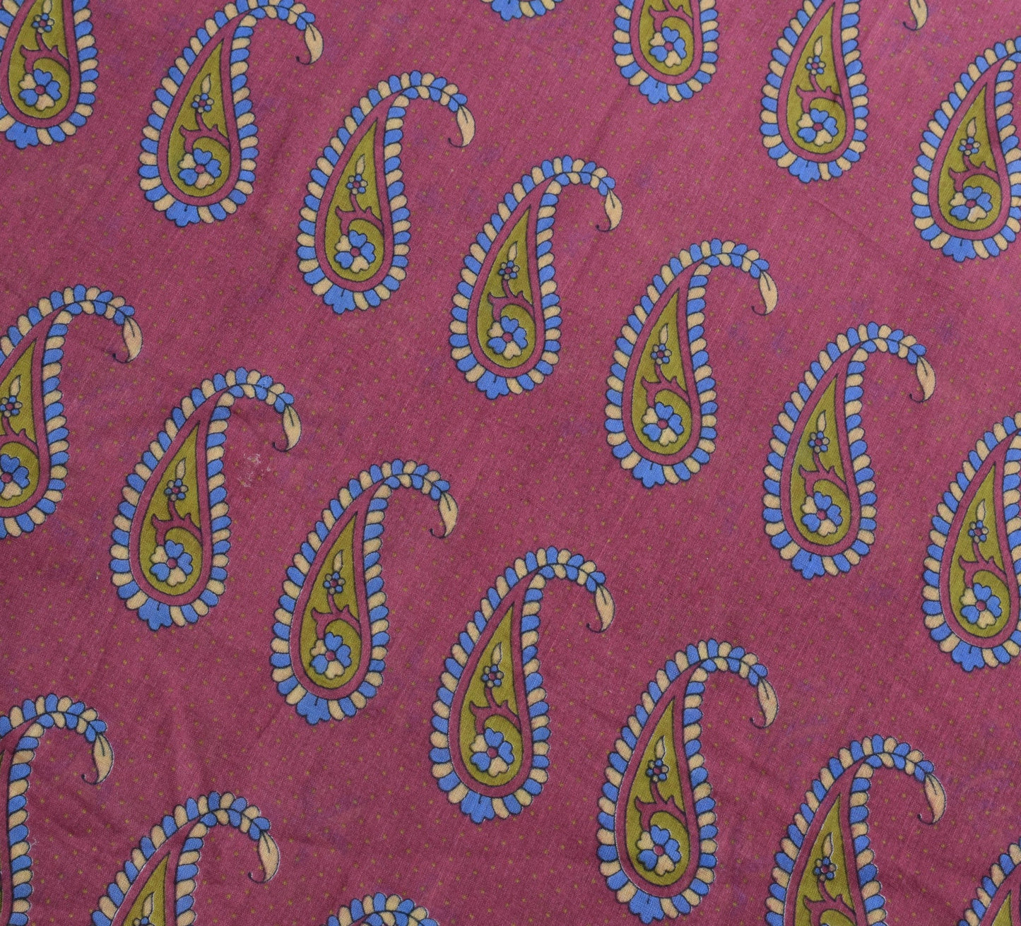 Sushila Vintage Daily Wear Saree 100%Pure Cotton Birds Printed Soft Craft Fabric