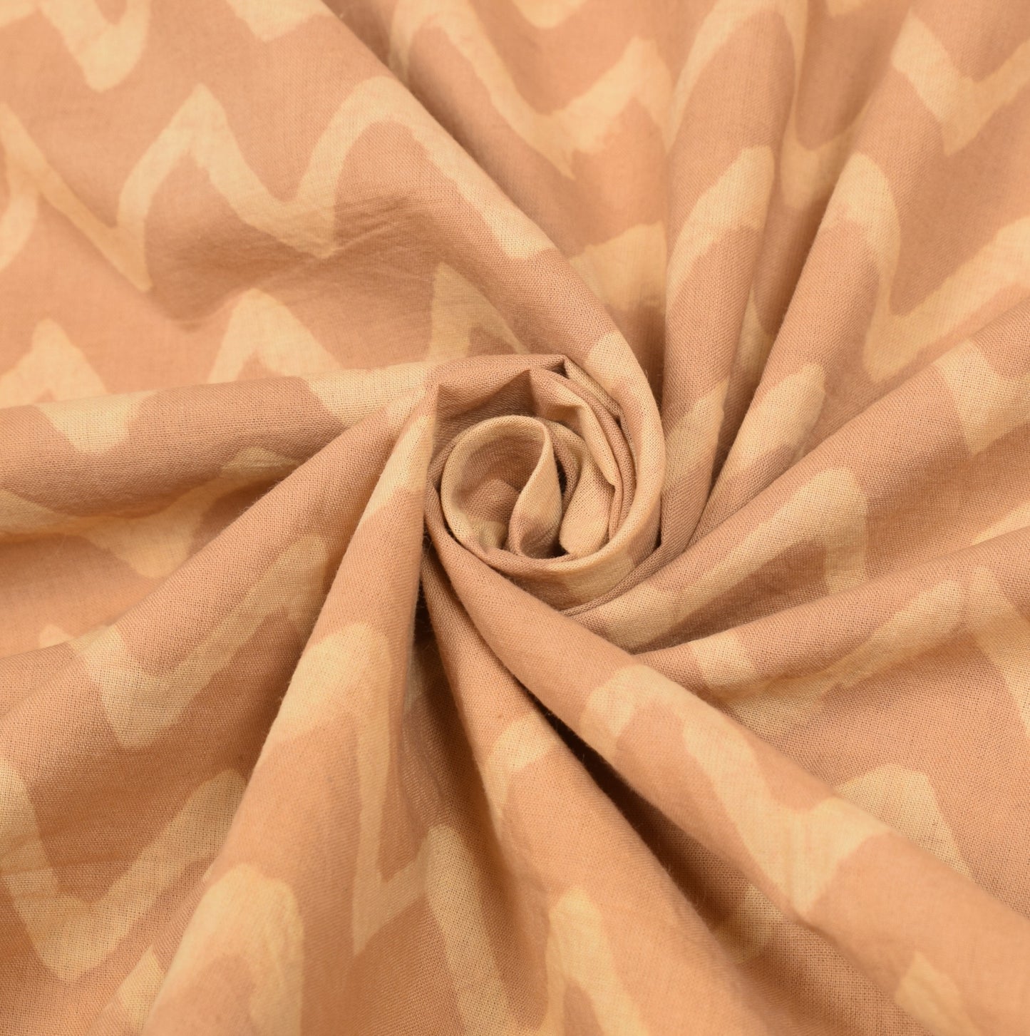 Sushila Vintage Handmade Batik Saree Pure Cotton Brown Printed Soft Craft Fabric