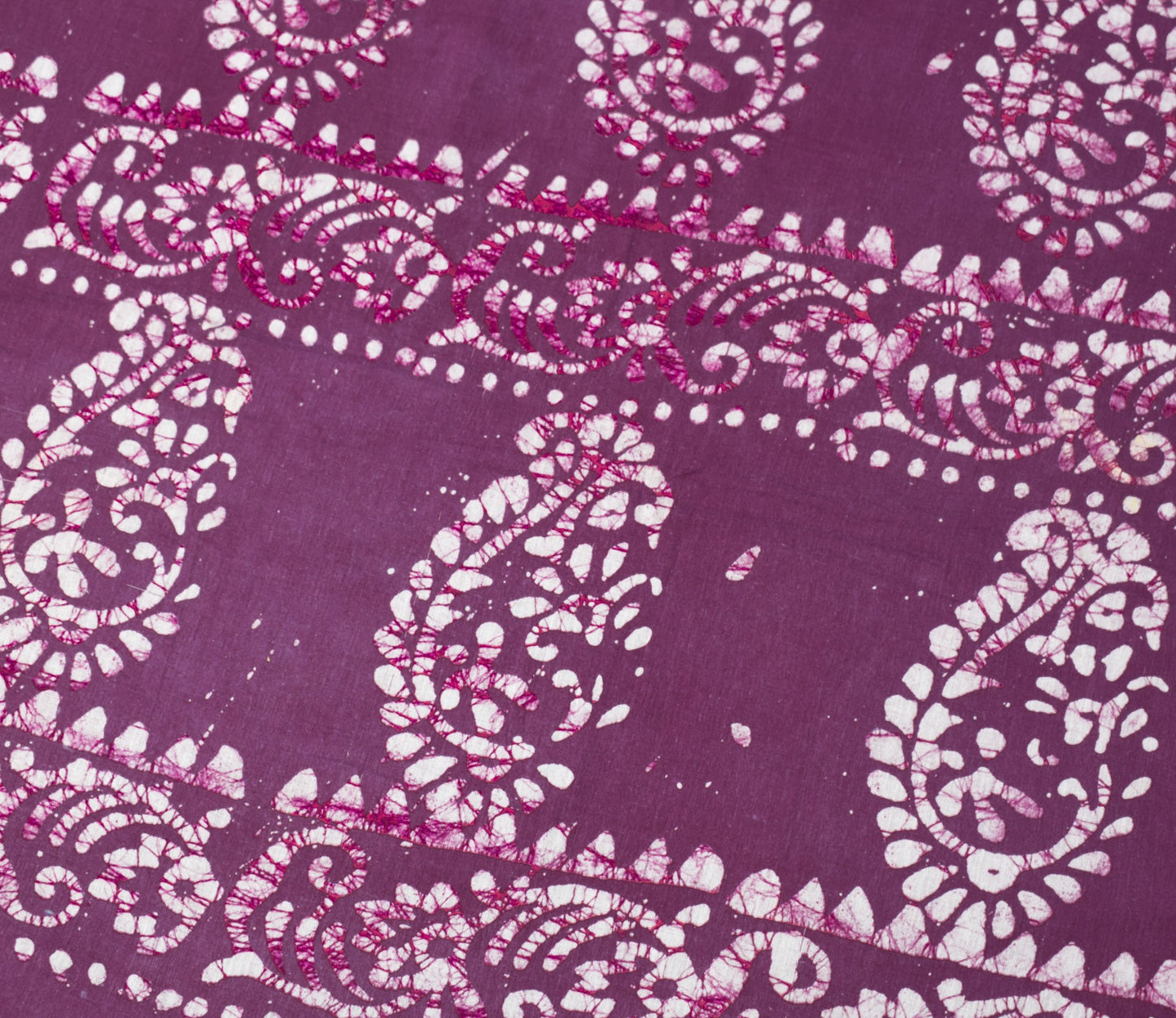 Sushila Vintage Batik Printed Saree 100%Pure Cotton 6Yard Sari Soft Craft Fabric