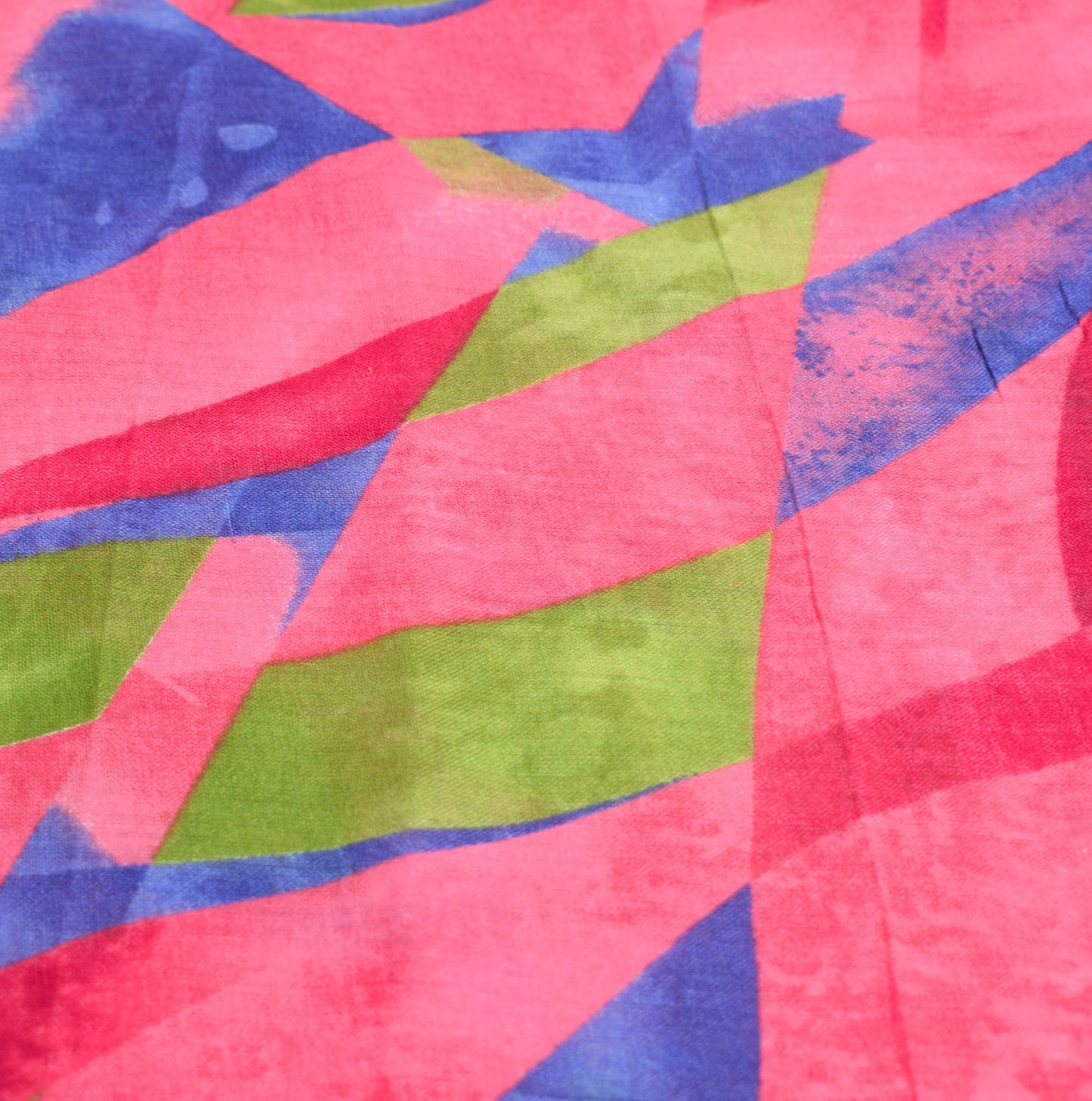 Sushila Vintage Magenta Saree Pure Cotton Printed Daily Wear Soft Craft Fabric