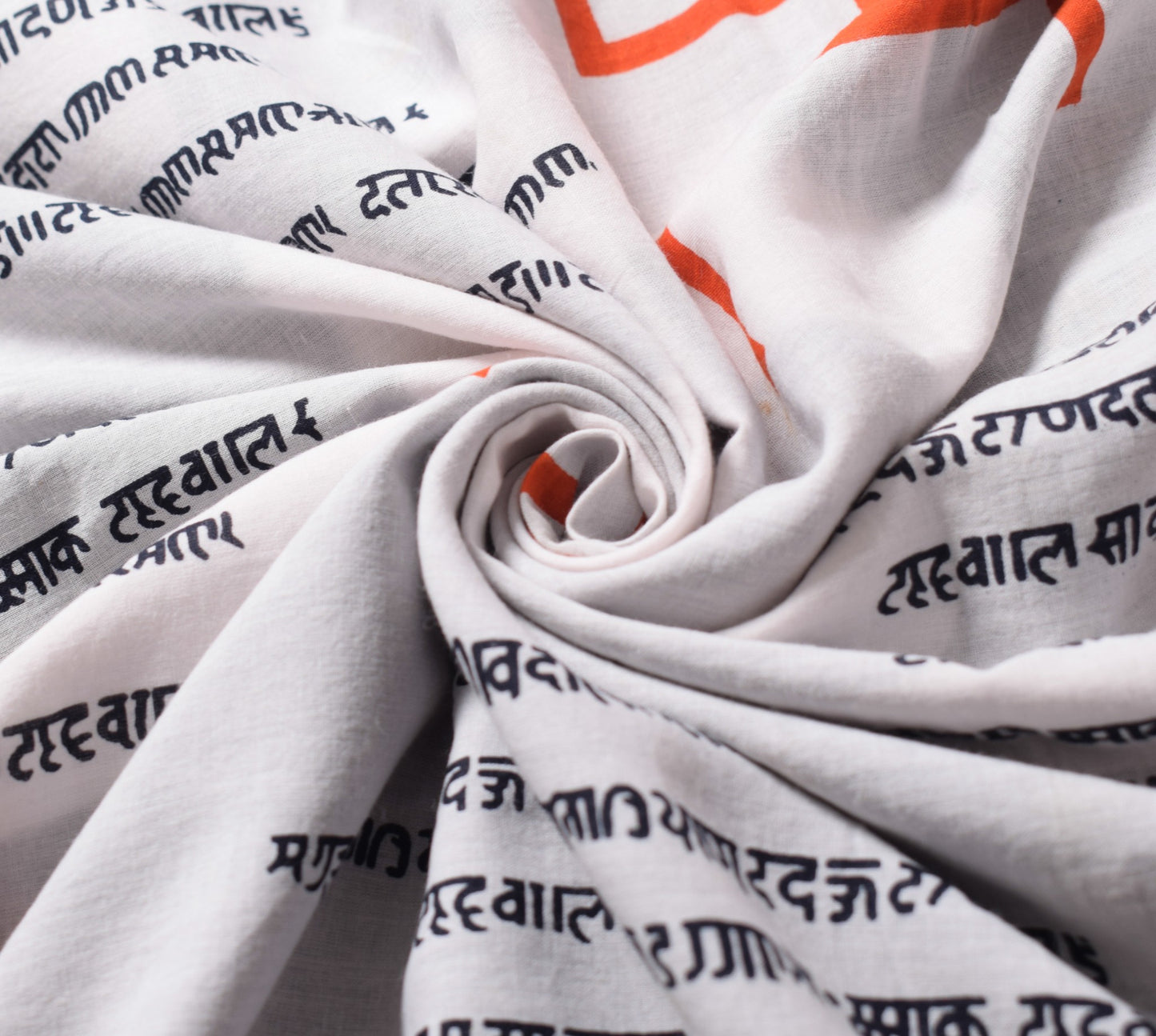 Sushila Vintage White Saree Pure Cotton Printed Antique Sari Soft Craft Fabric