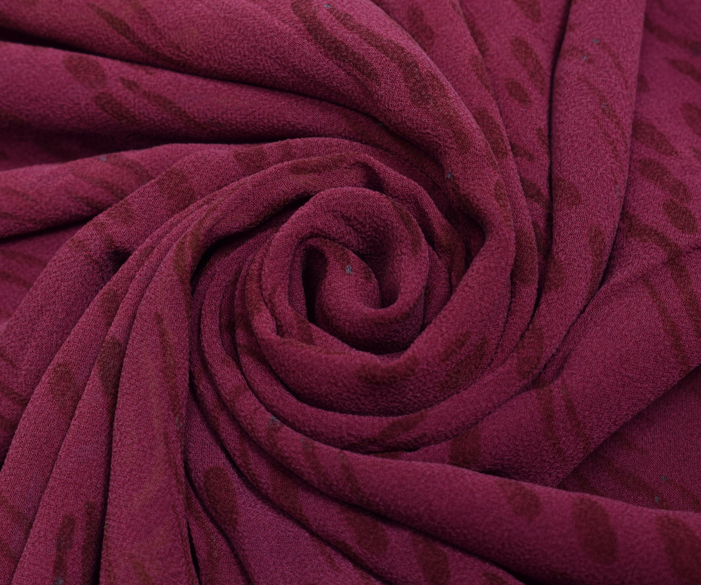 Sushila Vintage Purple Saree 100% Pure Georgette Silk Printed Craft Fabric