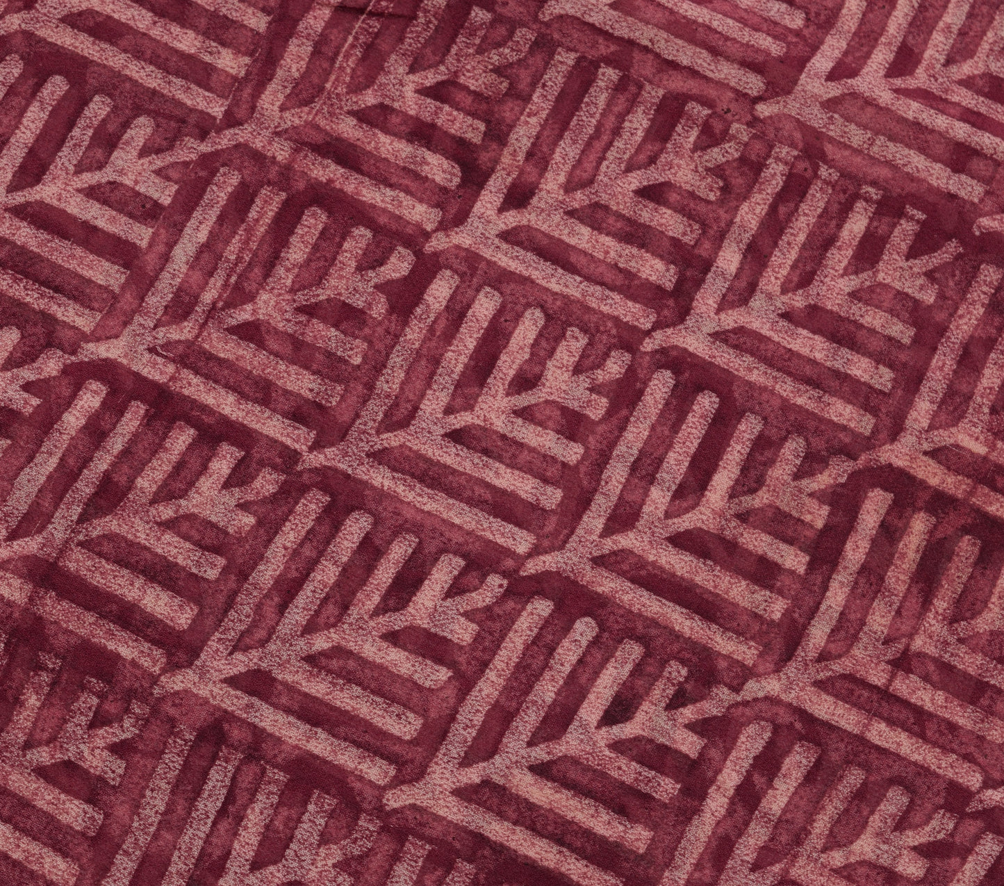 Sushila Vintage Indian Saree 100% Pure Georgette Silk Printed 5 YD Craft Fabric