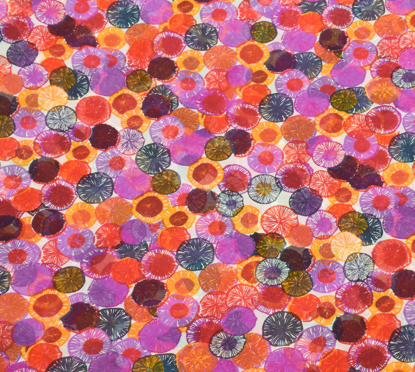 Sushila Vintage Saree 100% Pure Georgette Silk Printed White Dress Craft Fabric