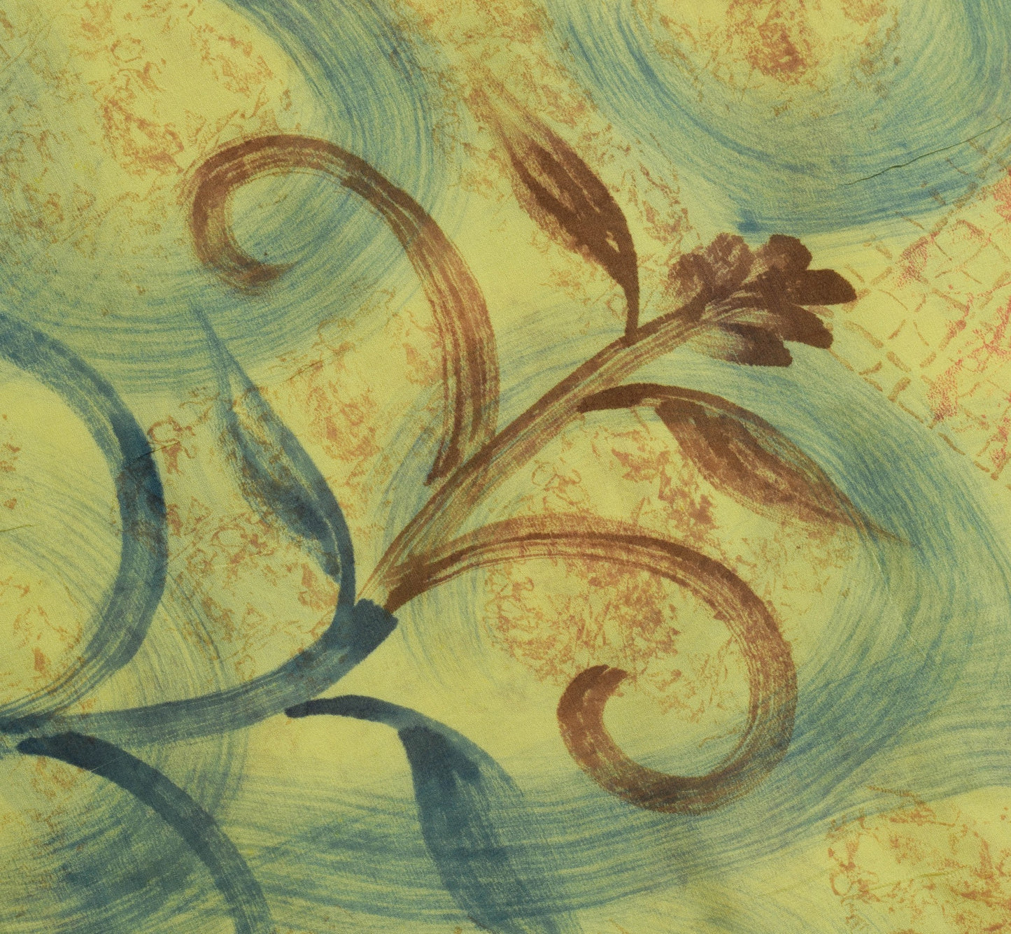 Sushila Vintage Daily Wear Saree 100% Pure Georgette Silk Printed Craft Fabric