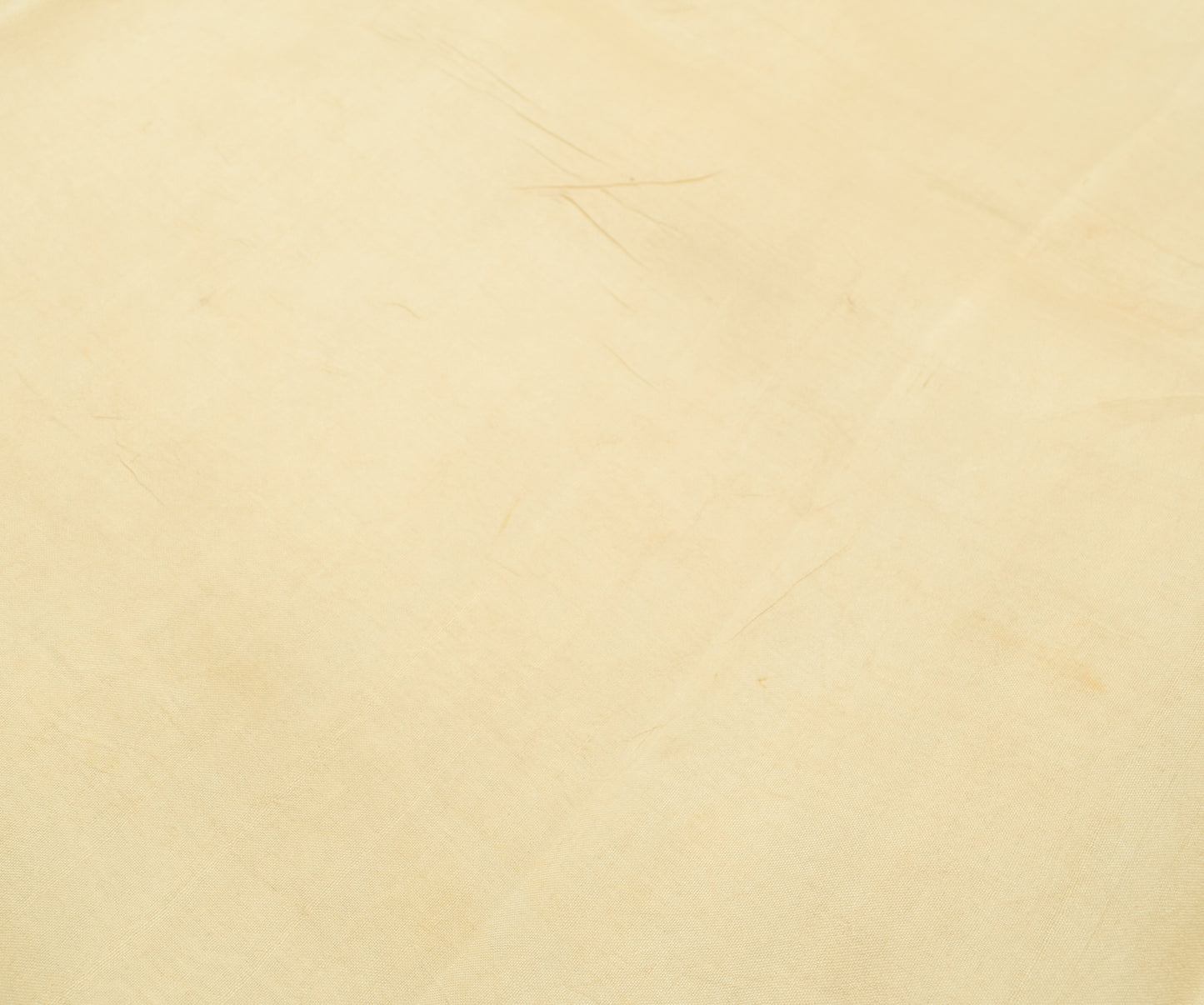 Sushila Vintage Cream Saree 100% Pure Silk Printed Floral Indian Craft Fabric