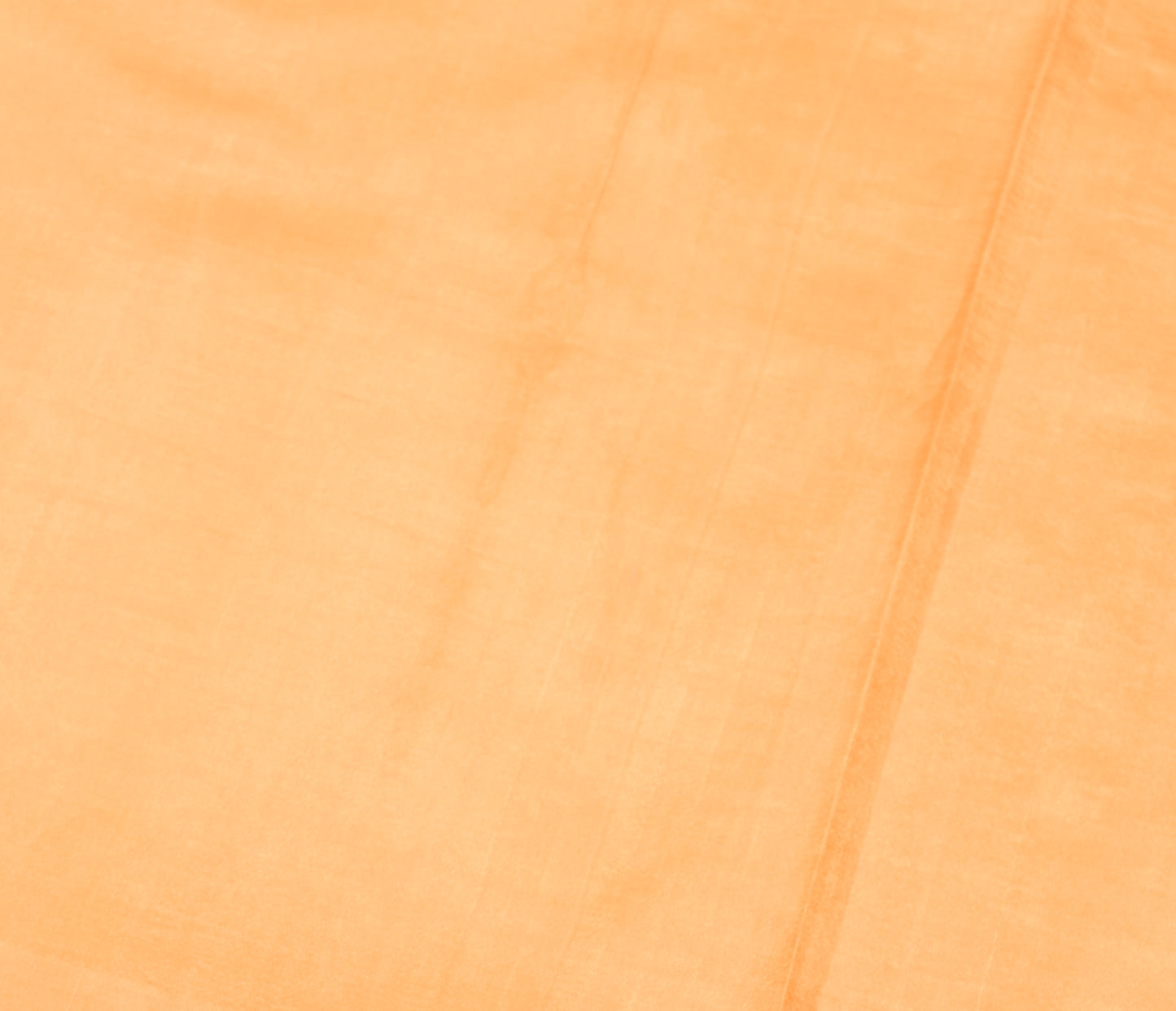 Sushila Vintage Orange Saree 100% Pure Silk Hand Block Printed Craft Fabric