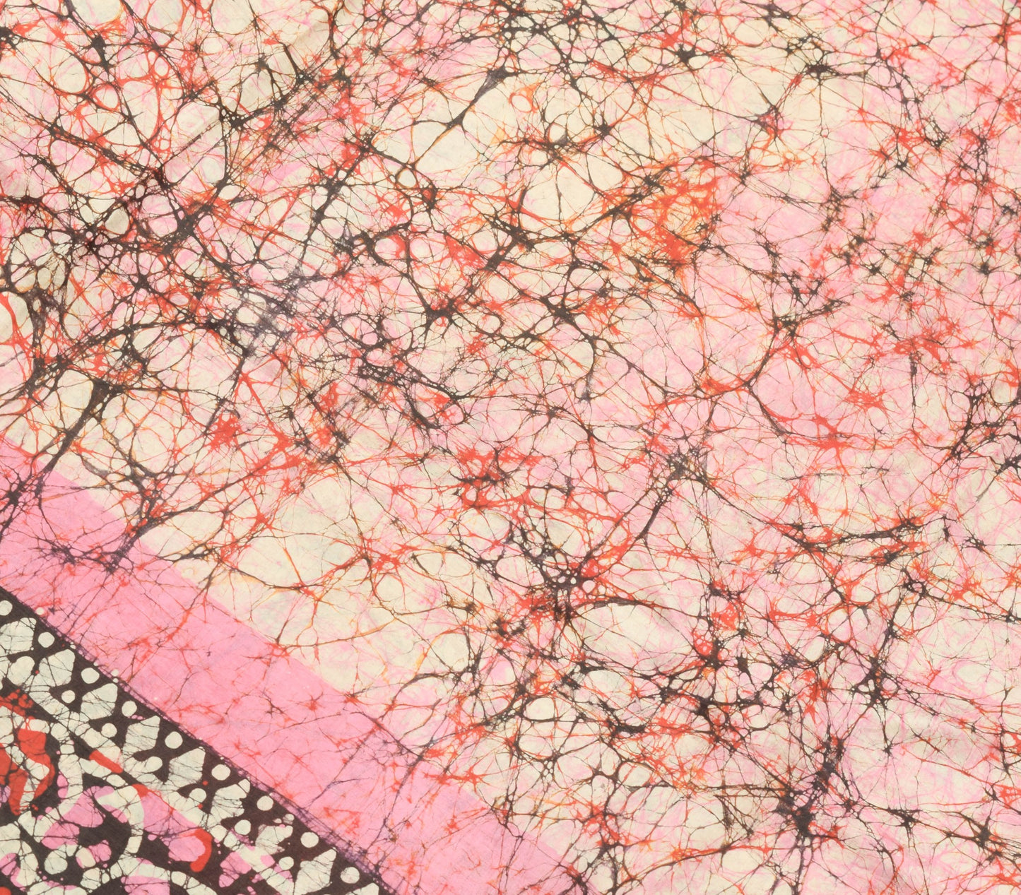 Sushila Vintage Purple Saree 100% Pure Silk Batik Printed Soft Craft Fabric