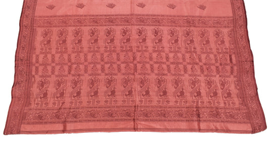 Sushila Vintage Woven Sari Remnant Scrap Multi Purpose Pure Silk Craft Fabric