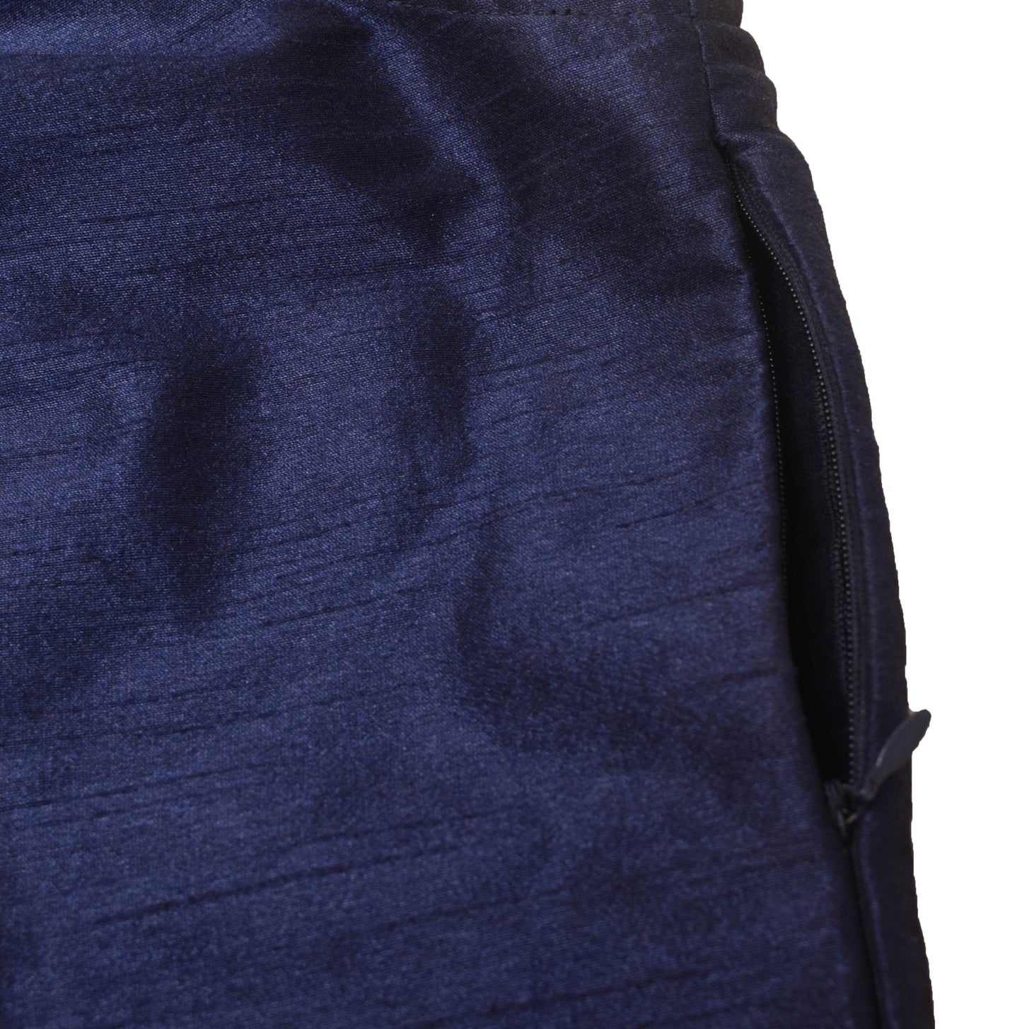 Sushila Vintage Dark Blue Stitched Readymade Sleeveless Peplum Top Women Size 34